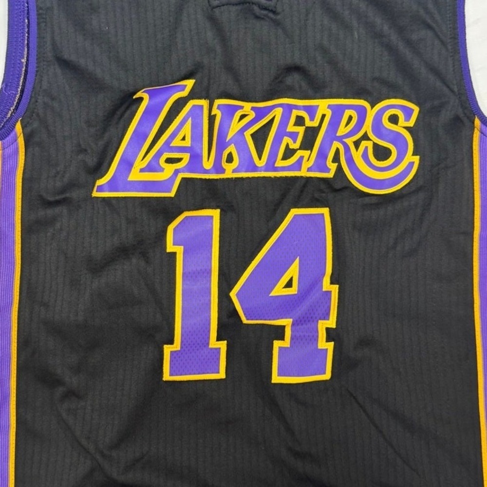 Brandon Ingram 14 Los Angeles Lakers Adidas Jersey Mens Small Black NBA Swingman - Picture 3 of 8